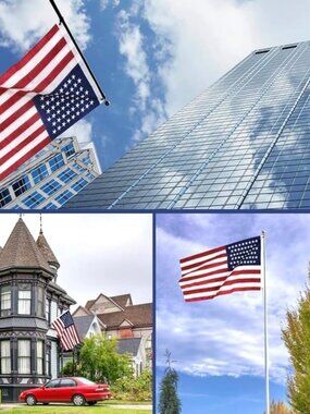 American Flag~ Still in package.
